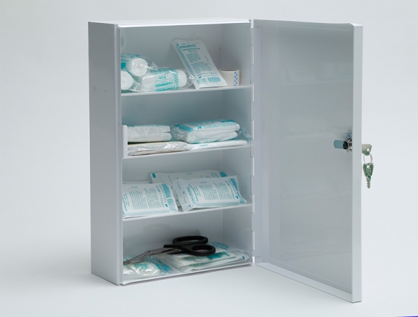 Verbandschrank C mit Inhalt nach aktueller DIN 13169