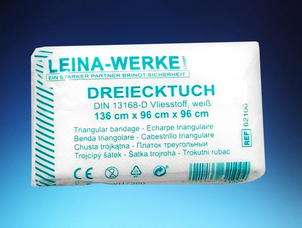 Dreiecktuch DIN 13168 - D  (136cm x 96cm)
