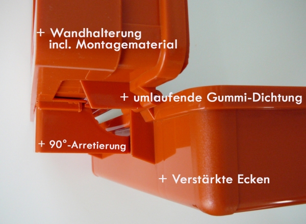 Erste-Hilfe-Koffer GASTRO für Betriebe nach aktuelle DIN/EN 13157 - B-WARE -